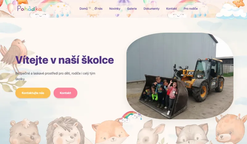 Pohádka: web, o který se nemusí starat